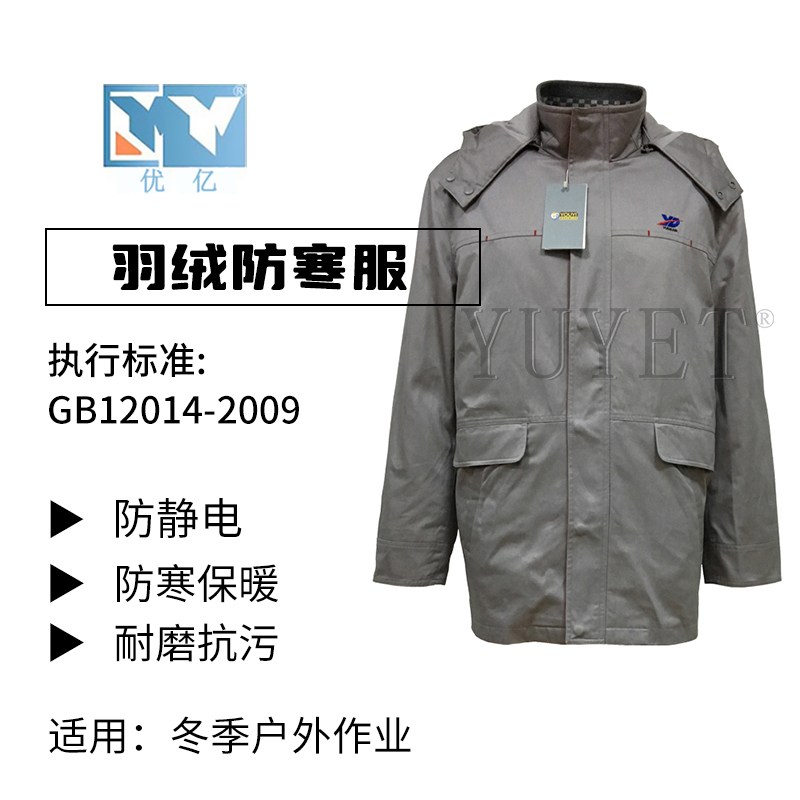 羽絨防寒服
